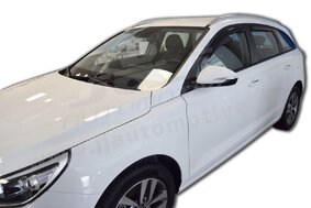 HEKO | Deflektory / ofuky okien pre Hyundai i30 5D 2017-vyššie 4ks predne+zadne