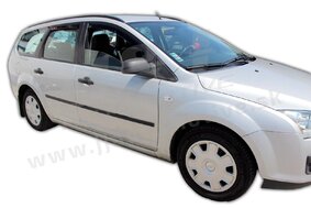 HEKO | Deflektory / ofuky okien pre Ford Focus II 5D KOMBI 2004-2010 4ks predne+zadne