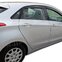 HEKO | Deflektory / ofuky okien pre Hyundai i30 5D 2012-2017 4ks predne+zadne