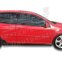 HEKO | Deflektory / ofuky okien pre Volkswagen Golf V 3D 2004-2009 2ks predne
