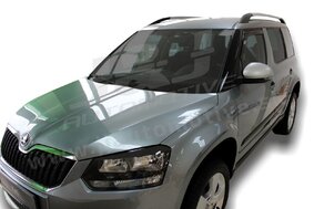 HEKO | Deflektory / ofuky okien pre Skoda Yeti 5D 2009-2017 4ks predne+zadne