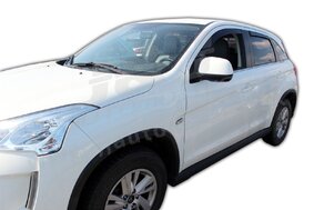 HEKO | Deflektory / ofuky okien pre Citroen C4 AIRCROSS 5D 2014-2017 4ks predne+zadne