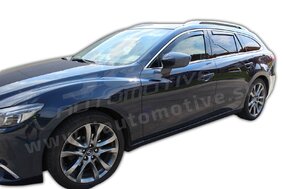 HEKO | Deflektory / ofuky okien pre Mazda 6 III GJ 5D KOMBI 2013-teraz 4ks predne+zadne