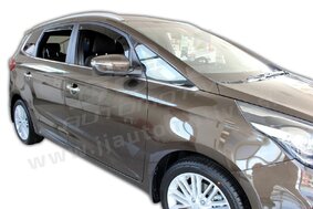 HEKO | Deflektory / ofuky okien pre Kia Carens 5D 2013-2019 4ks predne+zadne