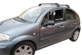 HEKO | Deflektory / ofuky okien pre Citroen C3 5D 2002-2009 4ks predne+zadne