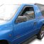 HEKO | Deflektory / ofuky okien pre Opel Frontera B 3/5D 1999-2004 2ks predne