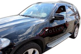 HEKO | Deflektory / ofuky okien pre BMW X5 E70 5D 2007-vyššie 4ks predne+zadne