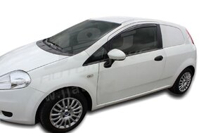 HEKO | Deflektory / ofuky okien pre Fiat Punto Grande 3D 2006-vyššie 2ks predne