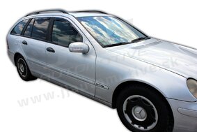 HEKO | Deflektory / ofuky okien pre Mercedes-Benz C trieda W203 5D KOMBI 2000-2007 4ks predne+zadne