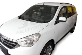 HEKO | Deflektory / ofuky okien pre Dacia Lodgy 5D 2012-vyššie 4ks predne+zadne