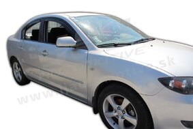 HEKO | Deflektory / ofuky okien pre Mazda 3 I 4D SEDAN 2003-2008 4ks predne+zadne