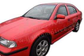 HEKO | Deflektory / ofuky okien pre Skoda Octavia I 4D SEDAN 1996-2003 4ks predne+zadne