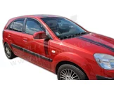 HEKO | Deflektory / ofuky okien pre Kia Rio II 5D HTB 2005-2010 4ks predne+zadne