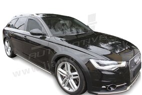 HEKO | Deflektory / ofuky okien pre Audi A6 C7 5D KOMBI 2011-vyššie 4ks predne+zadne