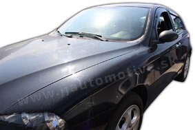 HEKO | Deflektory / ofuky okien pre Alfa Romeo 147 5D 2001-2010 4ks predne+zadne