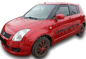 HEKO | Deflektory / ofuky okien pre Suzuki Swift 5D HTB 2005-2010 4ks predne+zadne