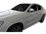 HEKO | Deflektory / ofuky okien pre BMW X4 F26 5D 2013-vyššie 4ks predne+zadne