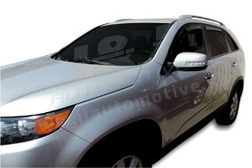 HEKO | Deflektory / ofuky okien pre Kia Sorento II 5D 2009-2014 4ks predne+zadne