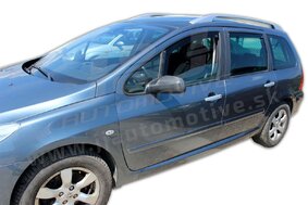 HEKO | Deflektory / ofuky okien pre Peugeot 307 5D SW/KOMBI 2001-2007 4ks predne+zadne