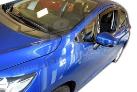 HEKO | Deflektory / ofuky okien pre Honda Jazz III 5D 2015-2020 4ks predne+zadne