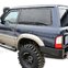 HEKO | Deflektory / ofuky okien pre Nissan Patrol Y61 GR 3/5D 1997-vyššie 2ks predne