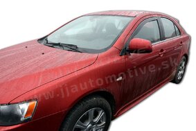 HEKO | Deflektory / ofuky okien pre Mitsubishi Lancer 4D SEDAN 2007-vyššie 2ks predne