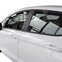 HEKO | Deflektory / ofuky okien pre Ford Fiesta VII 5D 2018-vyššie 4ks predne+zadne