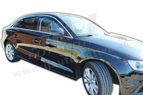 HEKO | Deflektory / ofuky okien pre Audi A3 4D SEDAN 2012-2020 4ks predne+zadne