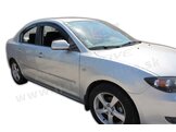 HEKO | Deflektory / ofuky okien pre Mazda 3 I 4D SEDAN 2003-2008 4ks predne+zadne