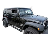 HEKO | Deflektory / ofuky okien pre Jeep Wrangler JK 5D 2007-2018 4ks predne+zadne