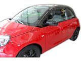 HEKO | Deflektory / ofuky okien pre Opel Adam 3D 2013-2019 2ks predne