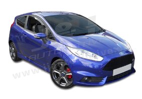 HEKO | Deflektory / ofuky okien pre Ford Fiesta 3D 2009-2017 2ks predne
