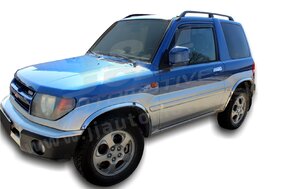 HEKO | Deflektory / ofuky okien pre Mitsubishi Pajero Pinin 3D 1998-2007 2ks predne