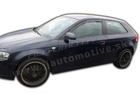 HEKO | Deflektory / ofuky okien pre Audi A3 3D 2003-2012 2ks predne