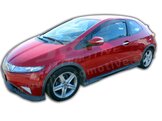 HEKO | Deflektory / ofuky okien pre Honda Civic 3D 2007-2016 2ks predne