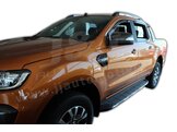 HEKO | Deflektory / ofuky okien pre Ford Ranger 4D 2012-2016 4ks predne+zadne