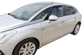 HEKO | Deflektory / ofuky okien pre Citroen DS5 5D 2011-2018 4ks predne+zadne