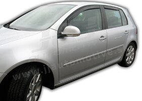 HEKO | Deflektory / ofuky okien pre Volkswagen Golf V 5D 2004-2009 4ks predne+zadne