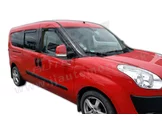 HEKO | Deflektory / ofuky okien pre Fiat Doblo II 5D 2010-2022 4ks predne+zadne