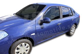 HEKO | Deflektory / ofuky okien pre Renault Thalia II 4D 2008-vyššie 2ks predne