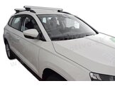 HEKO | Deflektory / ofuky okien pre Skoda Karoq 5D 2017-vyššie 4ks predne+zadne