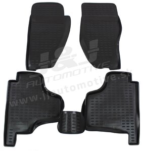 J&J AUTOMOTIVE | Gumové rohože so zvýšeným okrajom pre Dodge Nitro 2007-2012