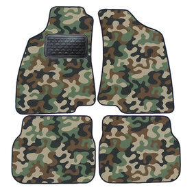 J&J AUTOMOTIVE | Autokoberce velúrové Army style pre Volkswagen Passat B III 1987-1993 4ks