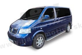 J&J AUTOMOTIVE | Bočné nerezové rámy pre Volkswagen T5 SWB 2003-2015 60,3mm