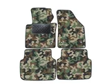 J&J AUTOMOTIVE | Autokoberce velúrové Army style pre Volkswagen Touran 2003-2010 4ks