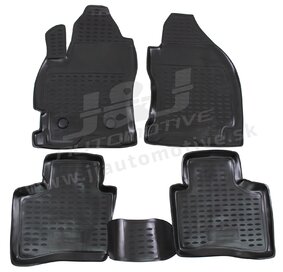 J&J AUTOMOTIVE | Gumové rohože so zvýšeným okrajom pre Ford Mondeo 2000-2007