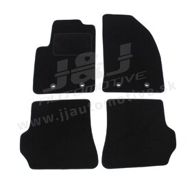 J&J AUTOMOTIVE | Autokoberce velúrové pre Ford Fiesta 2003-2008, 4ks