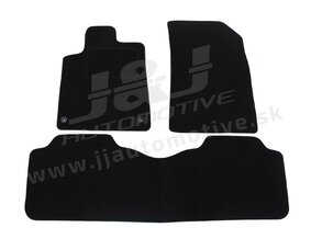 J&J AUTOMOTIVE | Autokoberce velúrové pre Citroen C5 2001-2008, 3ks