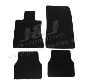 J&J AUTOMOTIVE | Autokoberce velúrové pre Bmw E30 3 Series sedan Coupe 1983-1991, 4ks