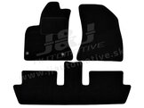 J&J AUTOMOTIVE | Autokoberce velúrové pre Citroen C4 Picaso 2006-2013, 3ks